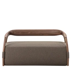 Durame Sofas<Chassis Wood Frame and Brown Fabric Sofa