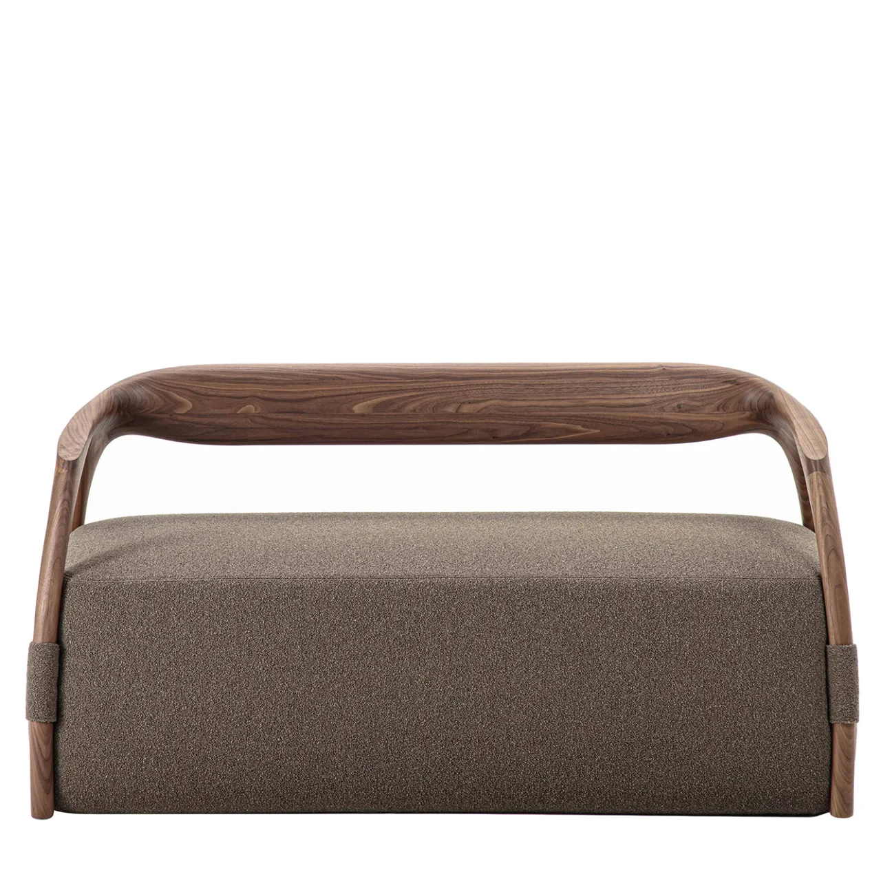 Durame Sofas<Chassis Wood Frame and Brown Fabric Sofa