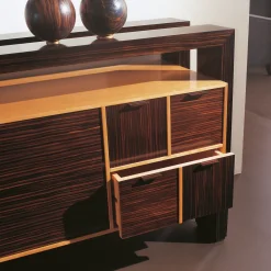 Annibale Colombo Sideboards Buffets<Cherry and Ebony Sideboard
