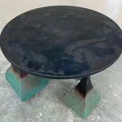 Cesare Ferrari Atelier Bistro Tables<Chess 3-Leg Round Shaded Metal Table