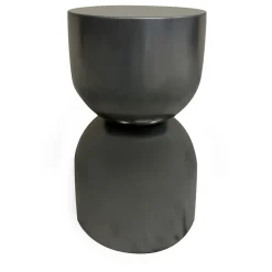 Cesare Ferrari Atelier Stools<Chess Silver-Finished Wooden Stool