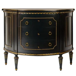 Salda Dressers<Chest of drawers "demi-lune" Neoclassic style