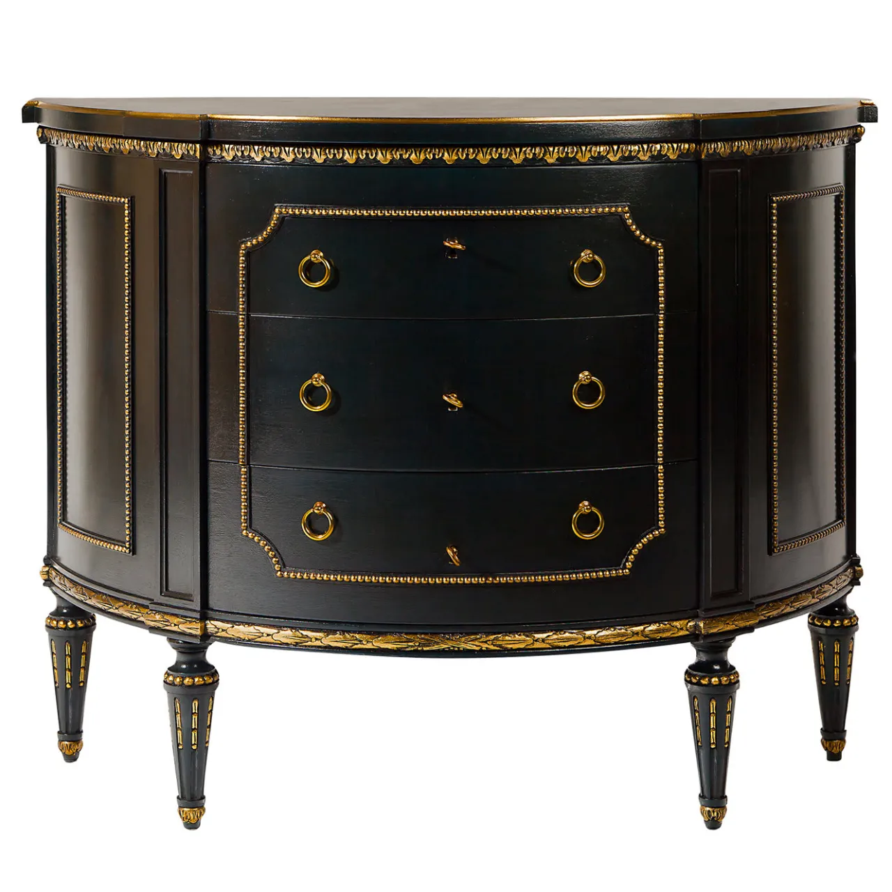 Salda Dressers<Chest of drawers "demi-lune" Neoclassic style