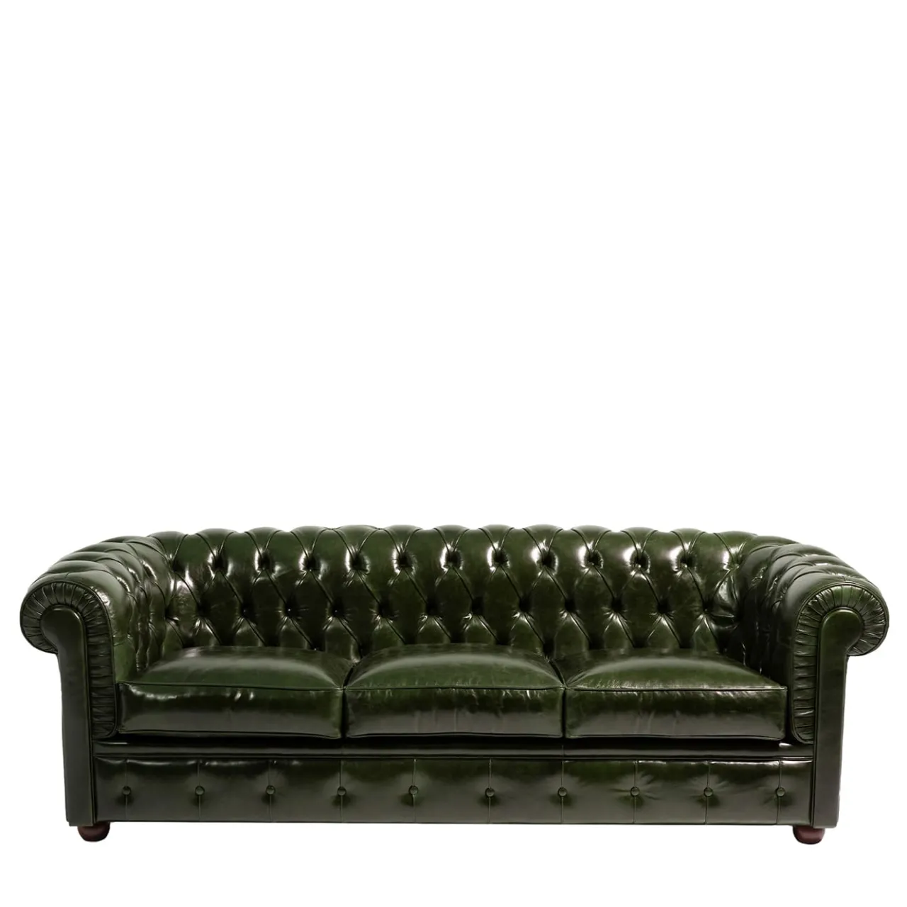 Mantellassi 1926 Sofas<Chesterfield dark green leather sofa