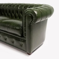 Mantellassi 1926 Sofas<Chesterfield dark green leather sofa