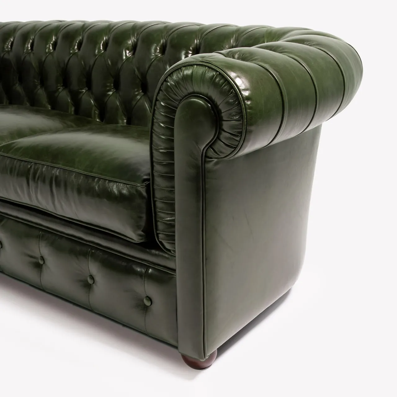 Mantellassi 1926 Sofas<Chesterfield dark green leather sofa