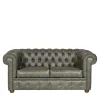 Mantellassi 1926 Sofas<Chesterfield dark green leather sofa