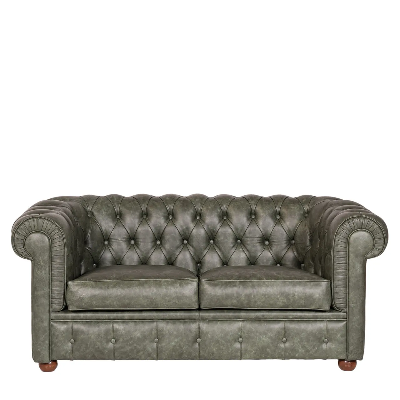 Mantellassi 1926 Sofas<Chesterfield dark green leather sofa