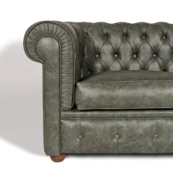 Mantellassi 1926 Sofas<Chesterfield dark green leather sofa