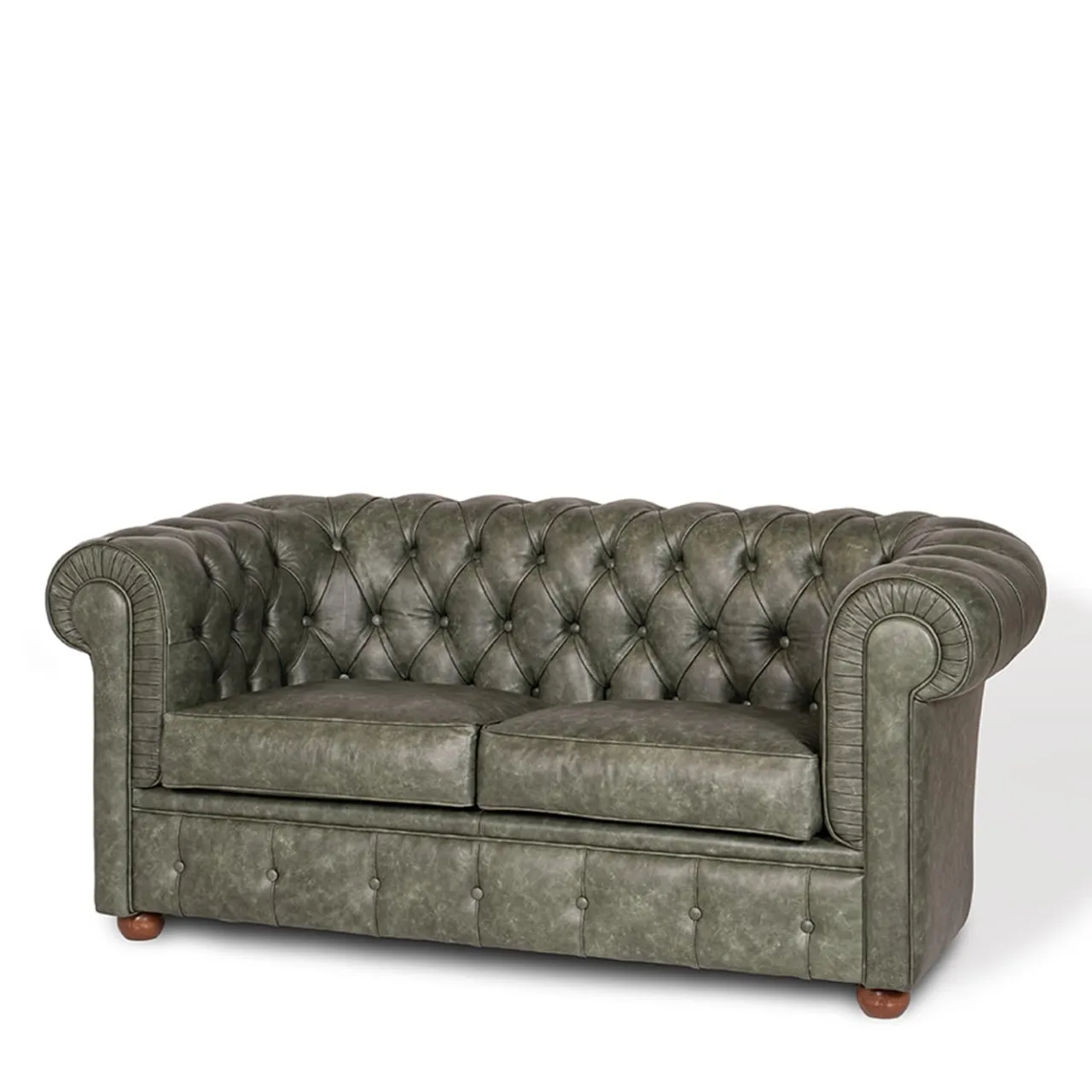 Mantellassi 1926 Sofas<Chesterfield dark green leather sofa