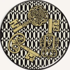 Fornasetti Stools<Chiavi e Losanghe Stool