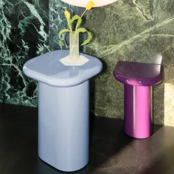 Punto Zero Side Tables<Chiodino Light Blue Side Table