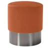 Domingo Salotti Ottomans & Poufs<Chione Orange Pouf