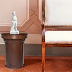 Caspal Side Tables<Chocolate Matt Aluminum Side Table