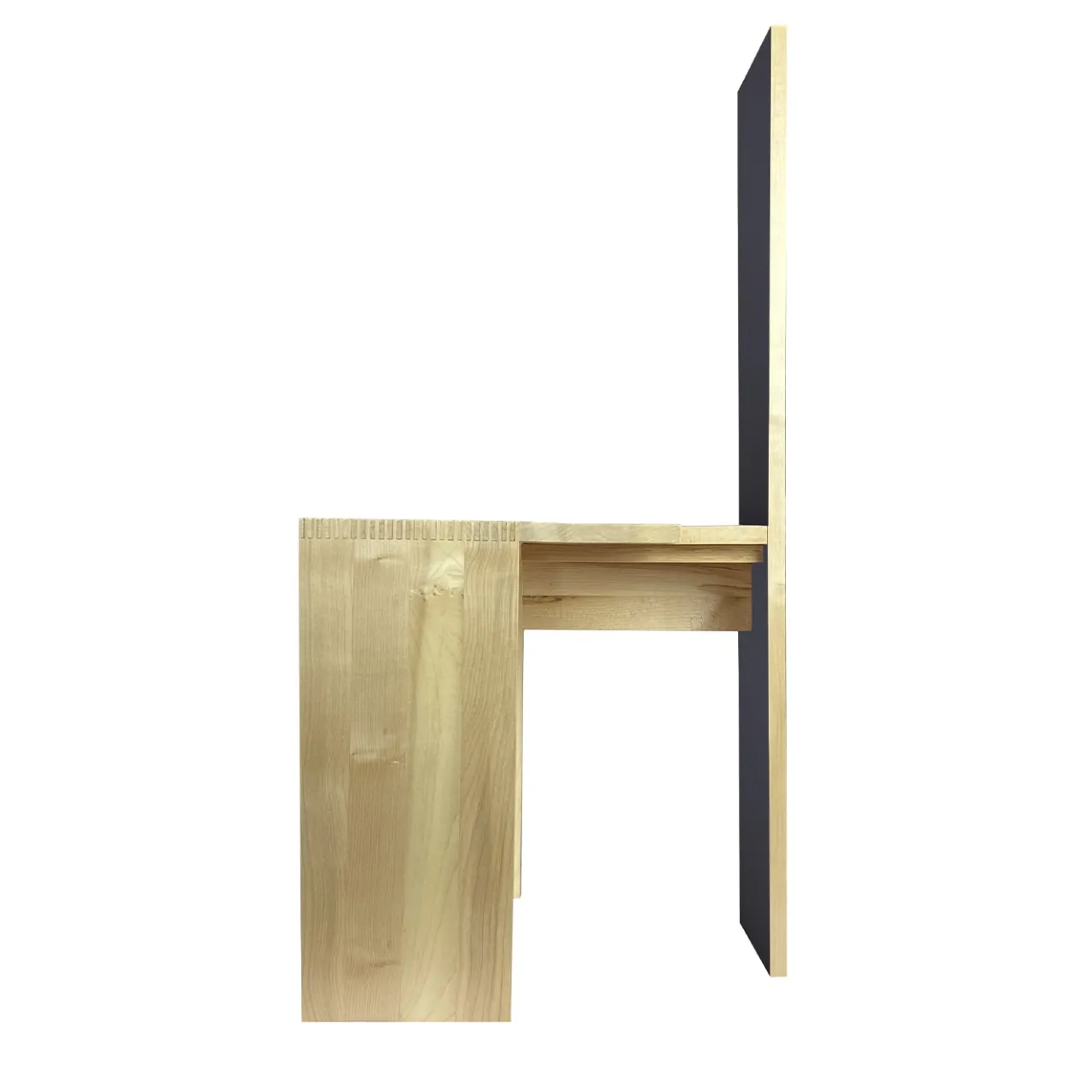 Meccani Design Lounge Chairs<Cimabue Anthracite Chair by Ferdinando Meccani