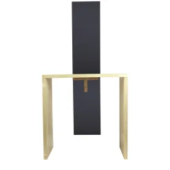 Meccani Design Lounge Chairs<Cimabue Anthracite Chair by Ferdinando Meccani