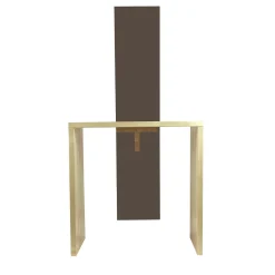 Meccani Design Lounge Chairs<Cimabue Brown Chair by Ferdinando Meccani
