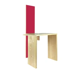 Meccani Design Lounge Chairs<Cimabue Viva Magenta Chair by Ferdinando Meccani