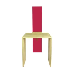 Meccani Design Lounge Chairs<Cimabue Viva Magenta Chair by Ferdinando Meccani