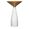 Morelato Side Tables<Cino Small White Marble Table