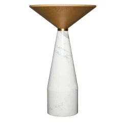 Morelato Side Tables<Cino Small White Marble Table