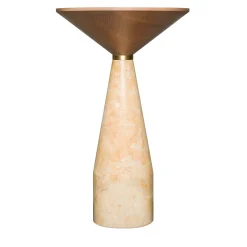 Morelato Side Tables<Cino Small Yellow Marble Table