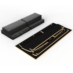 Gio Aio Sofas<Cinque Black Sofa