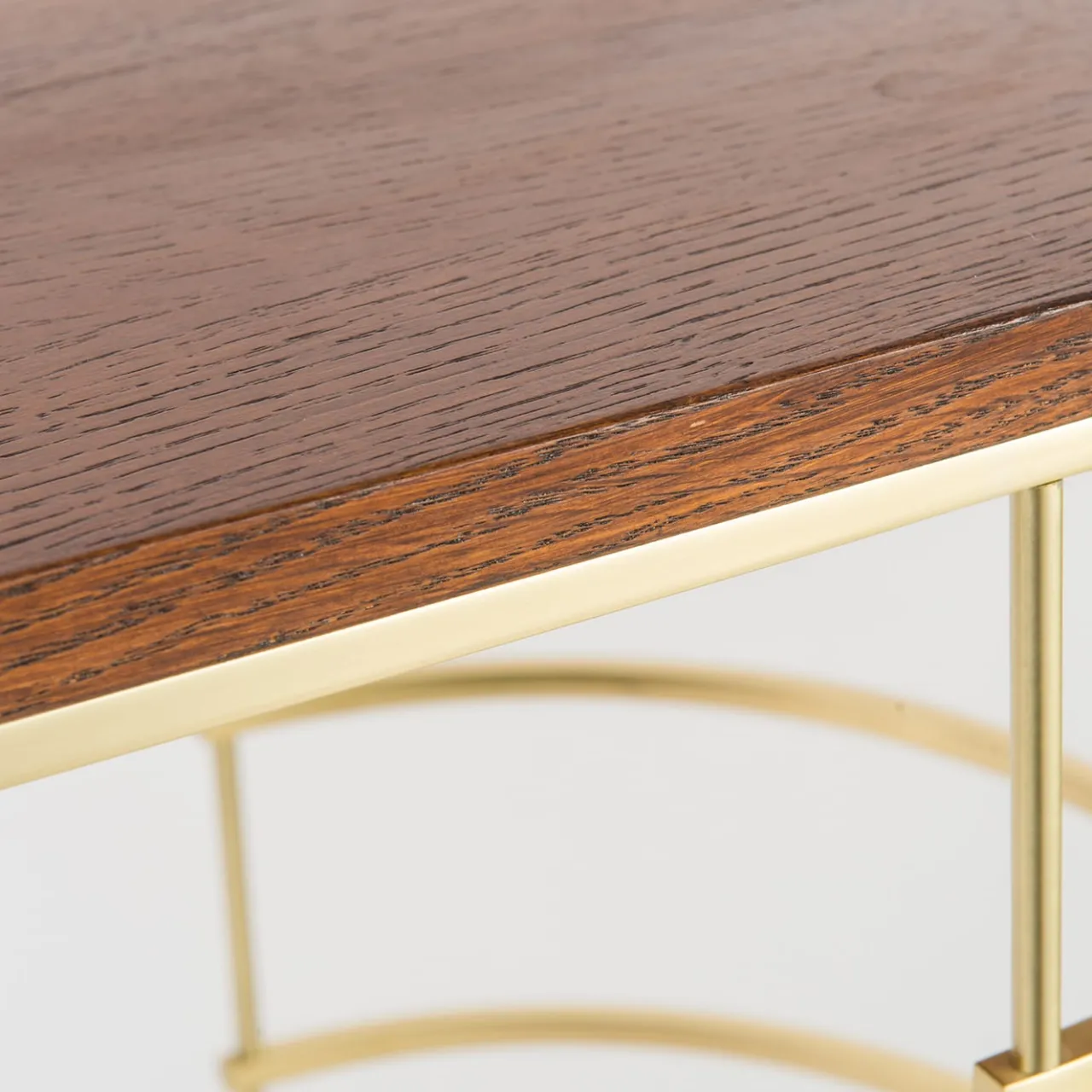 Selezioni Domus Consoles<Circle Console With Oak Top