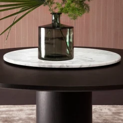 Vibieffe Dining Tables<Circle Dining Table with Lazy Susan by Gianluigi Landoni