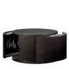 Armani Casa Bar Cabinets<Circle Large Store Barware Black Drafted Stucco