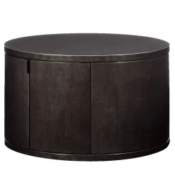 Armani Casa Bar Cabinets<Circle Large Store Barware Black Drafted Stucco