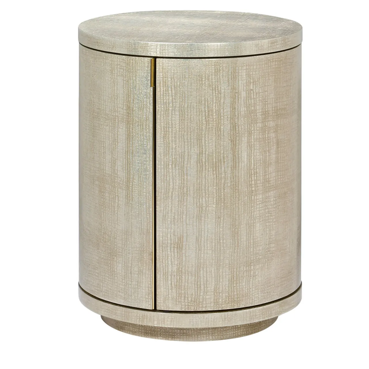 Armani Casa Bar Cabinets<Circle Small Store Barware White Gold Drafted Stucco