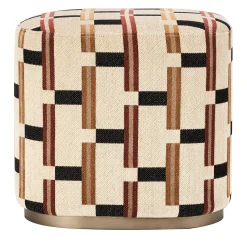 UNO Contract Ottomans & Poufs<CIRO APLOMB POUF BY CIARMOLI QUEDA STUDIO