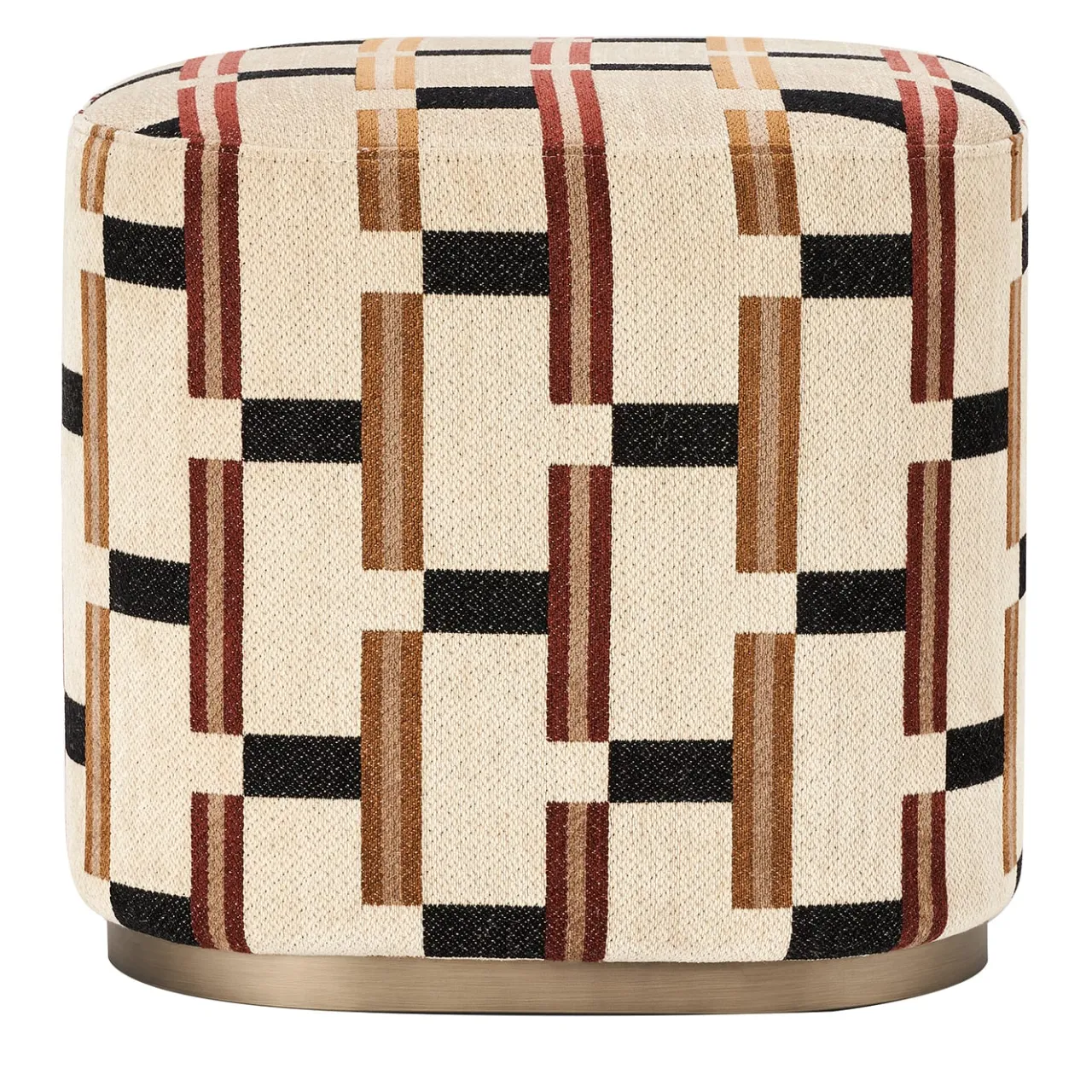 UNO Contract Ottomans & Poufs<CIRO APLOMB POUF BY CIARMOLI QUEDA STUDIO