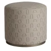 UNO Contract Ottomans & Poufs<Ciro Biennale Round Pouf by Ciarmoli Queda Studio