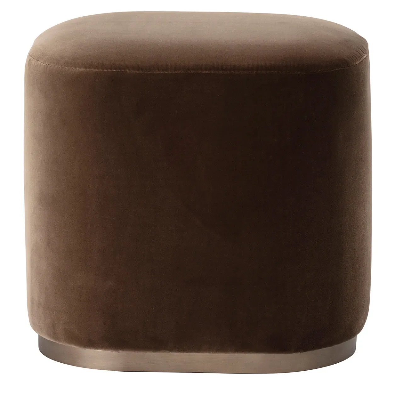 UNO Contract Ottomans & Poufs<Ciro Brown Pouf by Ciarmoli Queda Studio