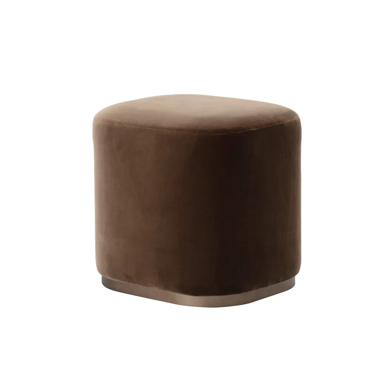 UNO Contract Ottomans & Poufs<Ciro Brown Pouf by Ciarmoli Queda Studio