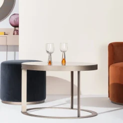 UNO Contract Ottomans & Poufs<Ciro Tondo Abyss Pouf by Ciarmoli Queda Studio