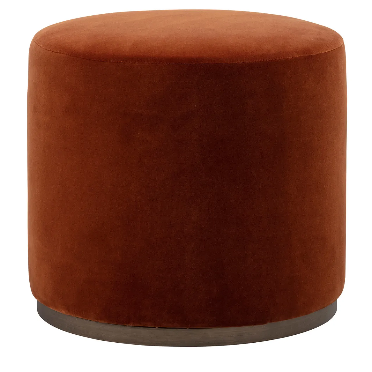 UNO Contract Ottomans & Poufs<Ciro Tondo Red Pouf by Ciarmoli Queda Studio
