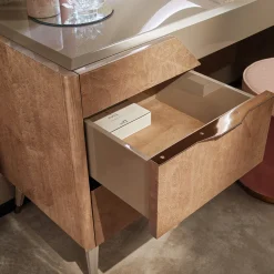 Cafedesart Desk & Writing Tables<Claire Light Gray Wood Vanity Desk
