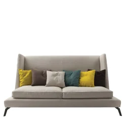 Vibieffe Sofas<Class White High-Back Textile Sofa