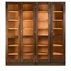 Ebanisteria Roberto Gambella Cabinets<Classic 4-Doors Tulipwood Bookcase