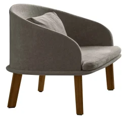 Talenti Outdoor Armchairs<Cleo Gray Lounge Armchair