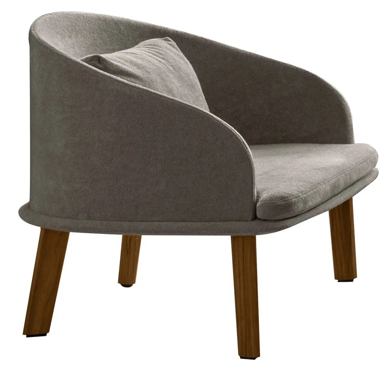 Talenti Outdoor Armchairs<Cleo Gray Lounge Armchair
