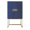 Isabella Costantini Bar Cabinets<Cleofe Blue Lapis & Gold Bar Cabinet