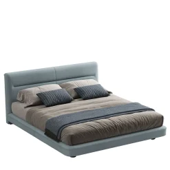 CPRN Homood Beds<Clermont Light Blue wood and fabric bed