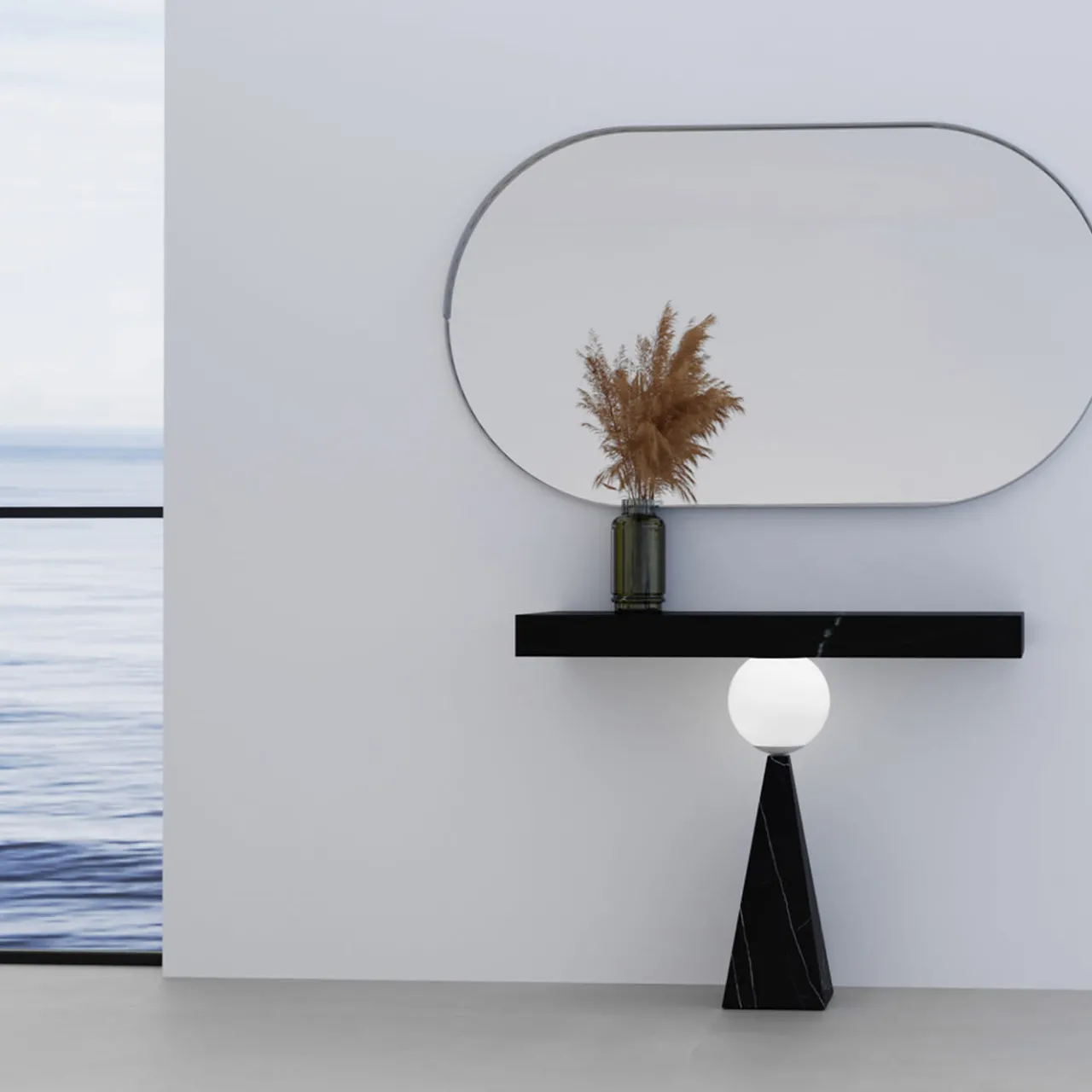 Dimarmo Consoles<Clessidra Luminous Marquinia Console
