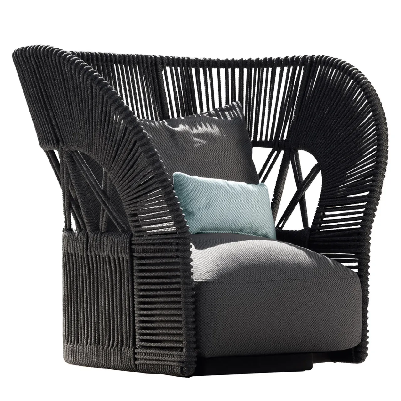 Talenti Outdoor Armchairs<Cliff Deco Gray Lounge Armchair by Ludovica & Roberto Palomba