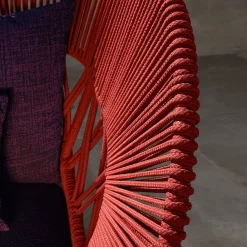 Talenti Outdoor Armchairs<Cliff Deco Red Lounge Armchair by Ludovica & Roberto Palomba
