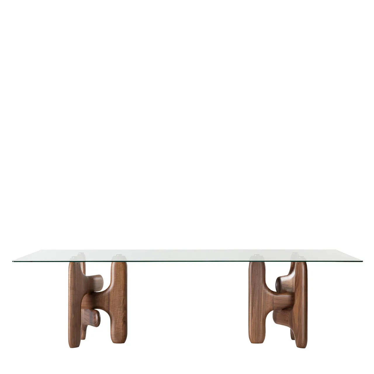 Pacini & Cappellini Dining Tables<Clifford Rectangular Dining Table with Glass top